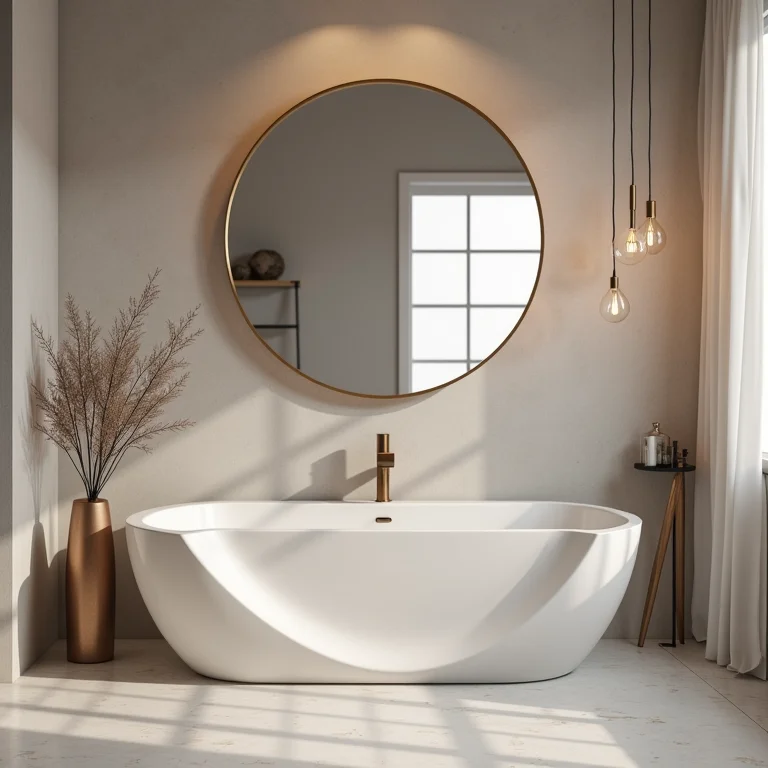 Acessórios e metais que não harmonizam em um banheiro