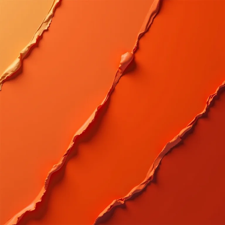 Amostras de tinta em diferentes tons de terracota