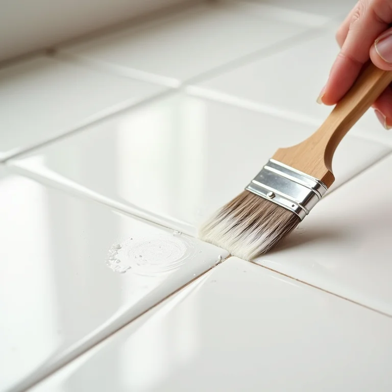 Aplicando primer em azulejos