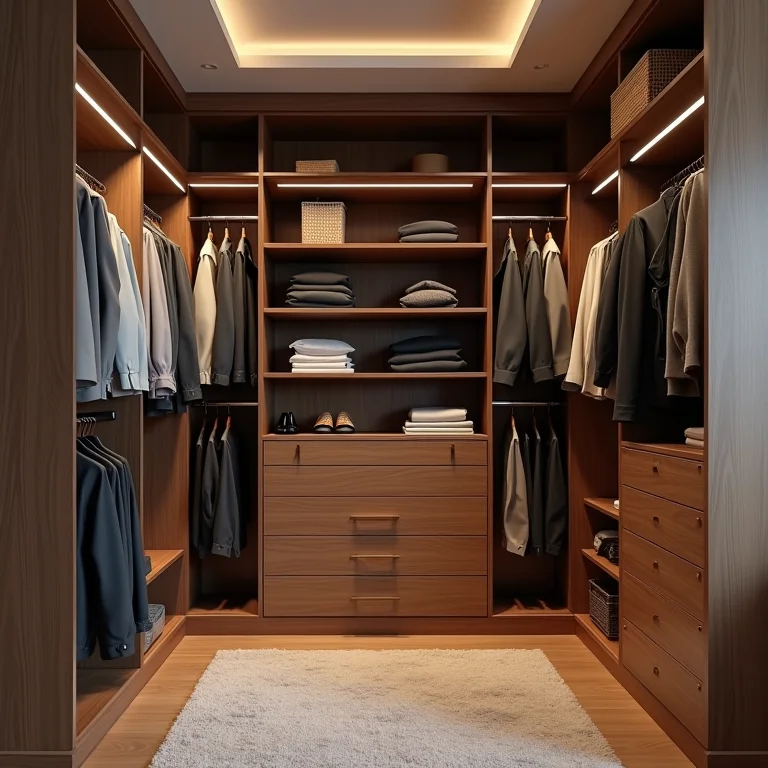 Armário de quarto de casal mal otimizado