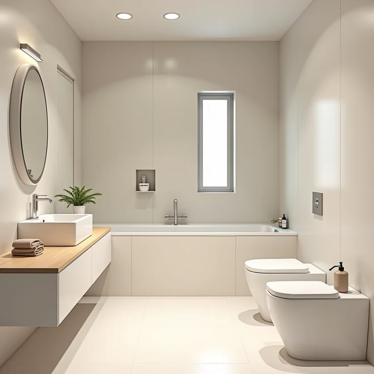 Banheiro infantil sem personalidade