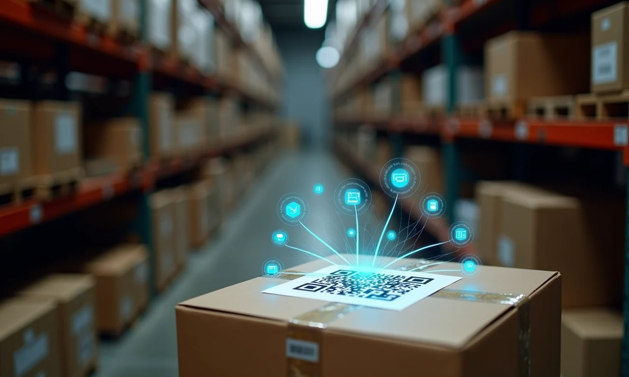 Blockchain otimizando rastreamento logístico no Brasil.