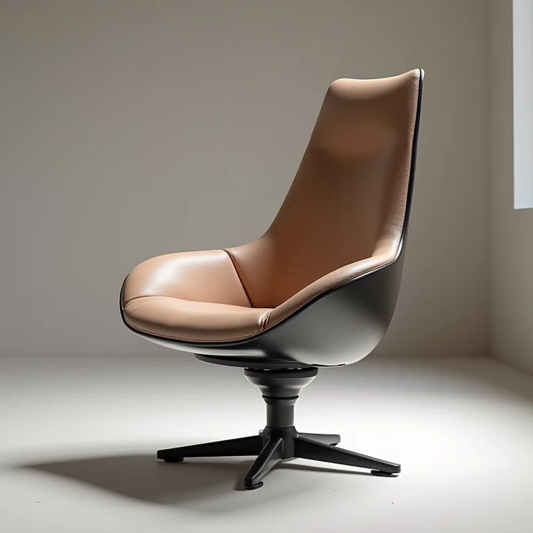 Cadeira de design inovador com ergonomia avançada