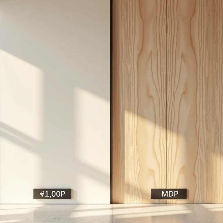 Comparativo de custos entre placas de MDF e MDP