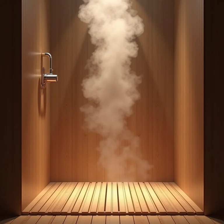 Conforto térmico proporcionado por um tapete de madeira no box