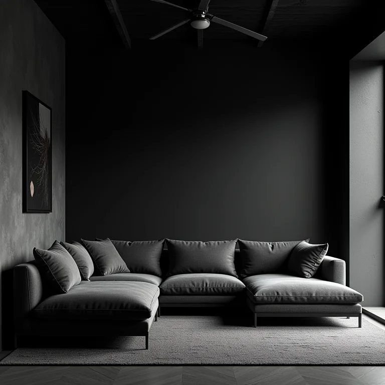 Cores escuras em excesso em um ambiente industrial.