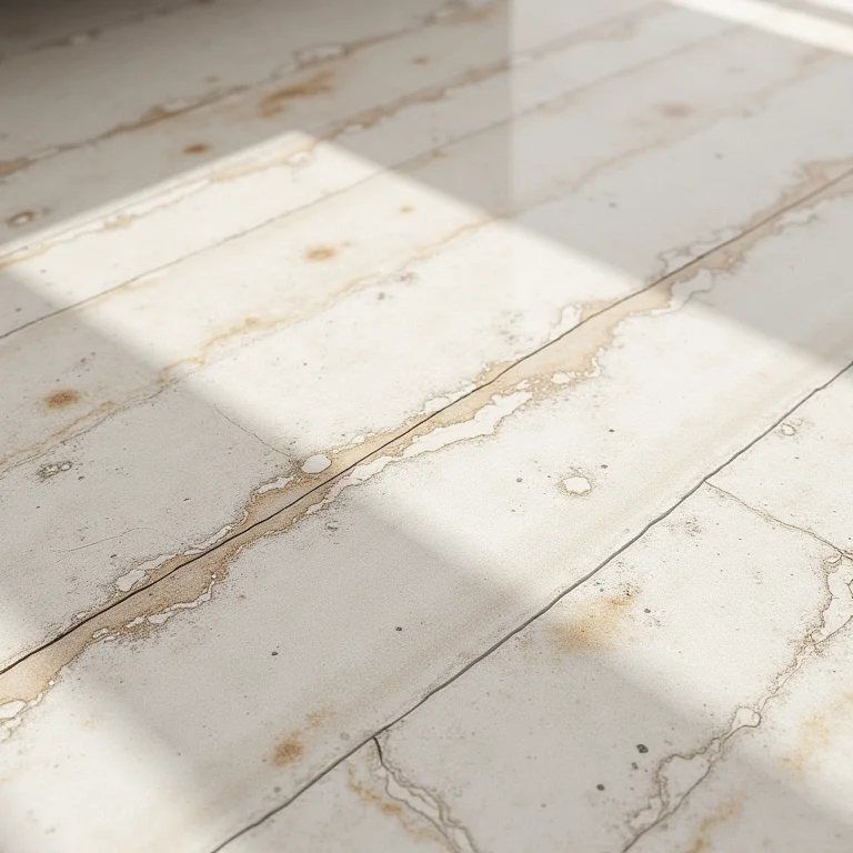 Detalhe de piso de granilite com diferentes padrões