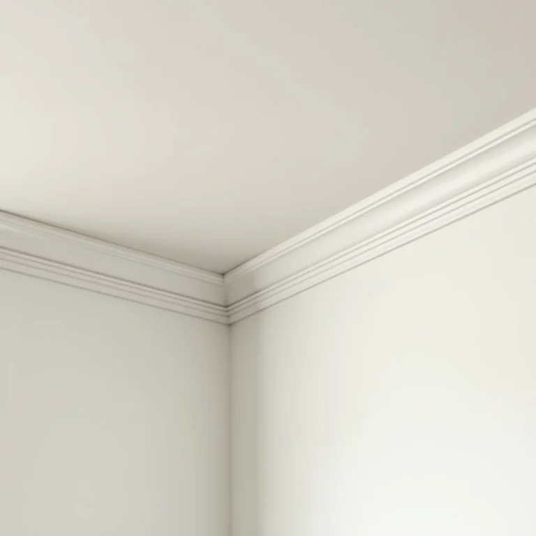 Detalhe de uma instalação impecável de roda-teto.