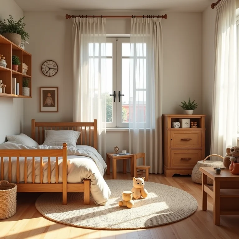 Excesso de brinquedos em quarto montessoriano