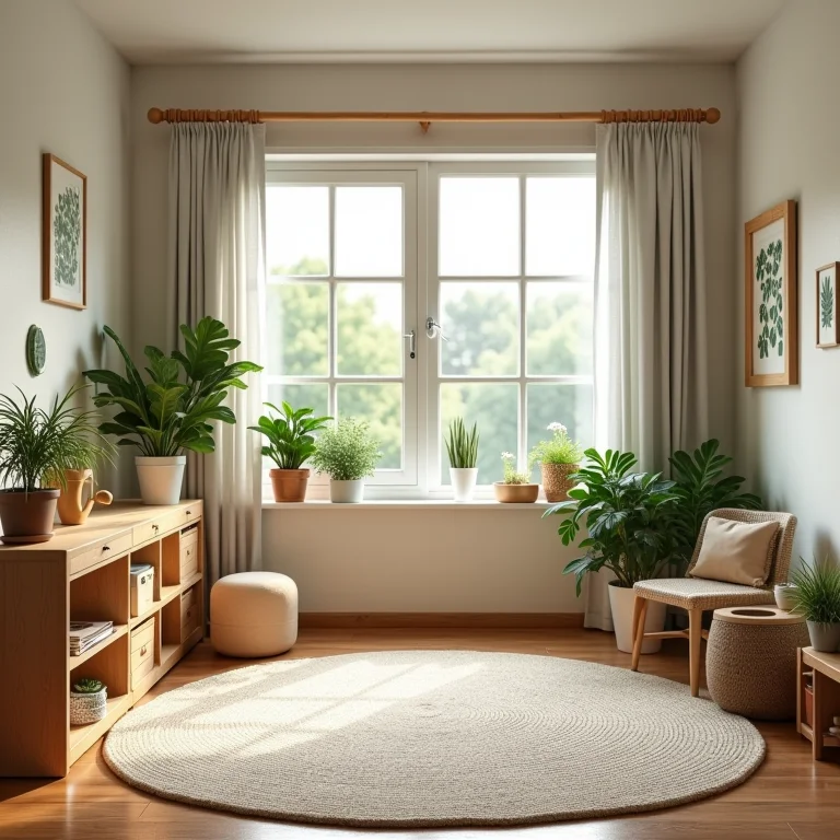 Falta de natureza em quarto montessoriano