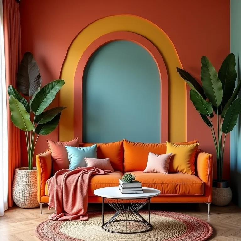 Guia prático para criar uma sala boho colorida perfeita