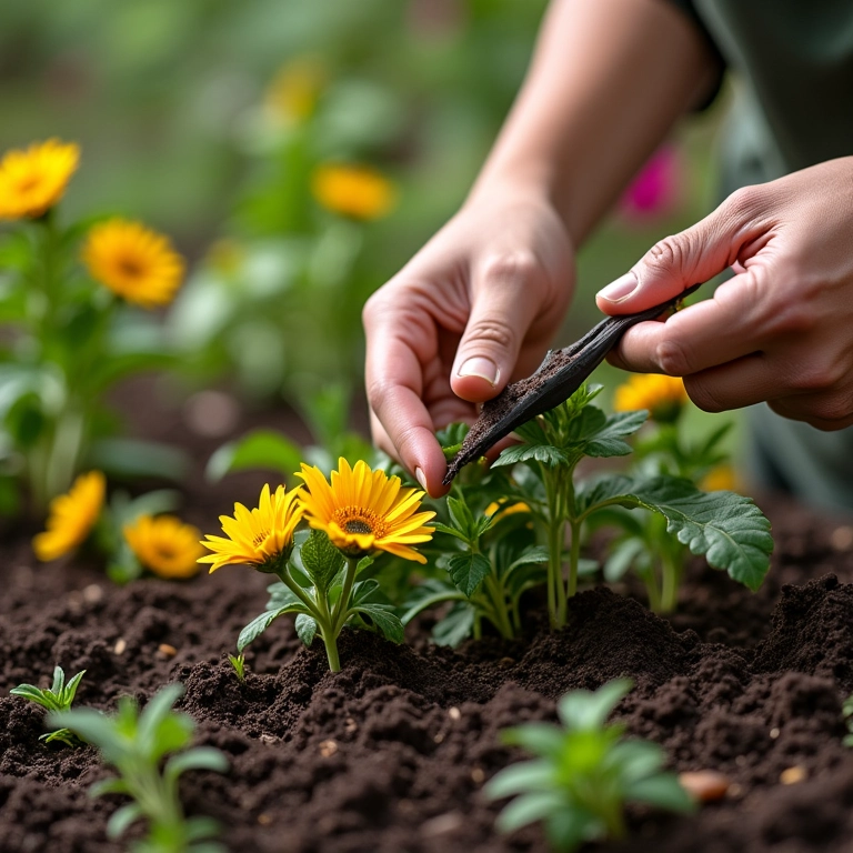 Guia prático: plantando flores em um jardim vertical.