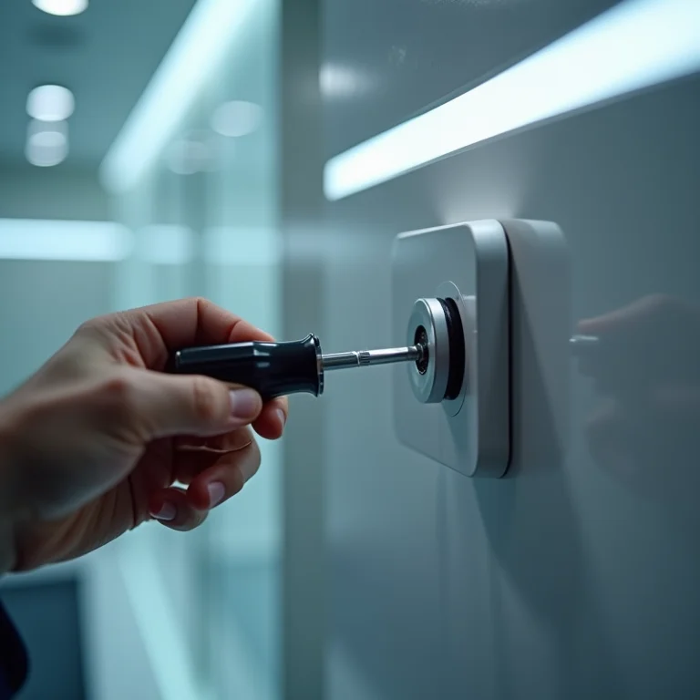 Instalação de sensor de presença: faça você mesmo.