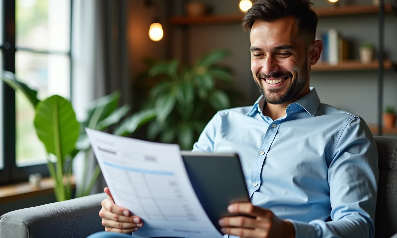 Jardineiro MEI organizando as finanças sem contador.