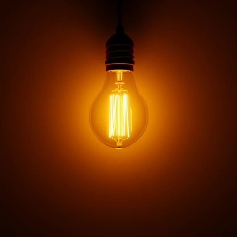 Lâmpadas de filamento Ourolux com luz quente.