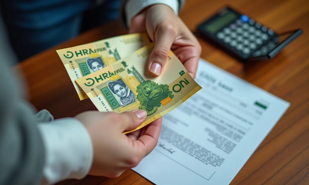 Mão segurando notas de Real perto de documento MEI, representando os custos da alteração.