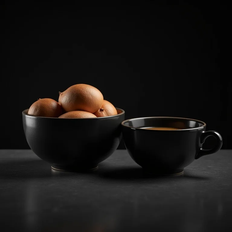 Materiais escuros em cozinha pequena com armários pretos