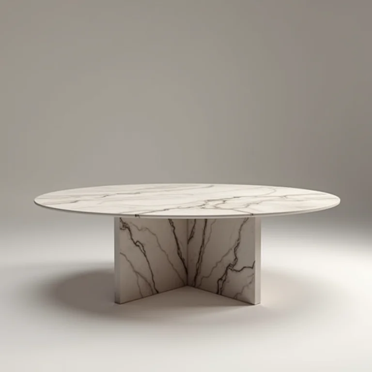 Móvel com acabamento inovador em granilite