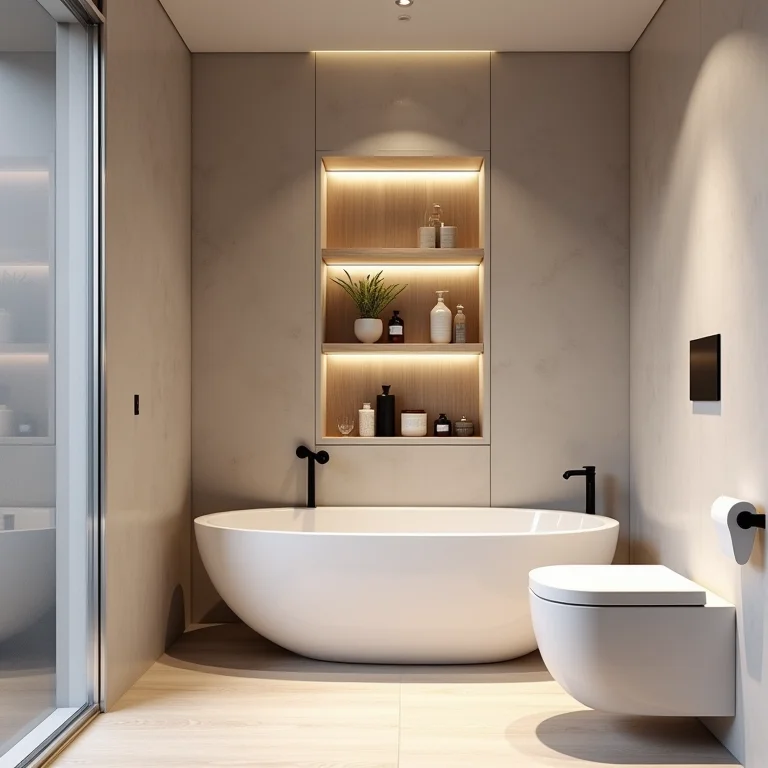 Nicho de canto para otimizar o espaço