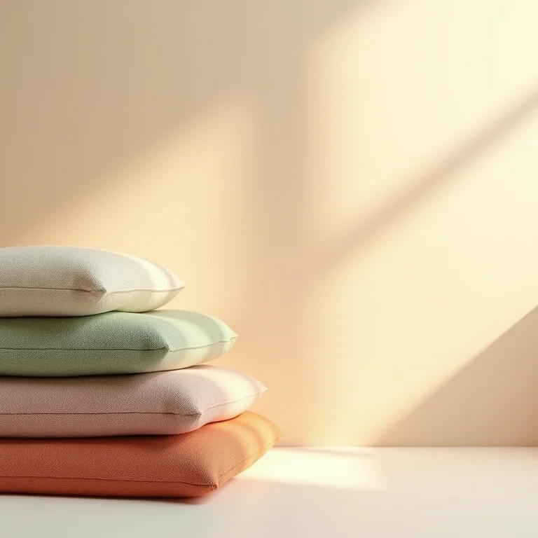 Paleta de cores neutras e terrosas para decoração boho minimalista