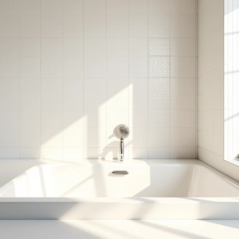 Pastilhas claras ampliando banheiro pequeno