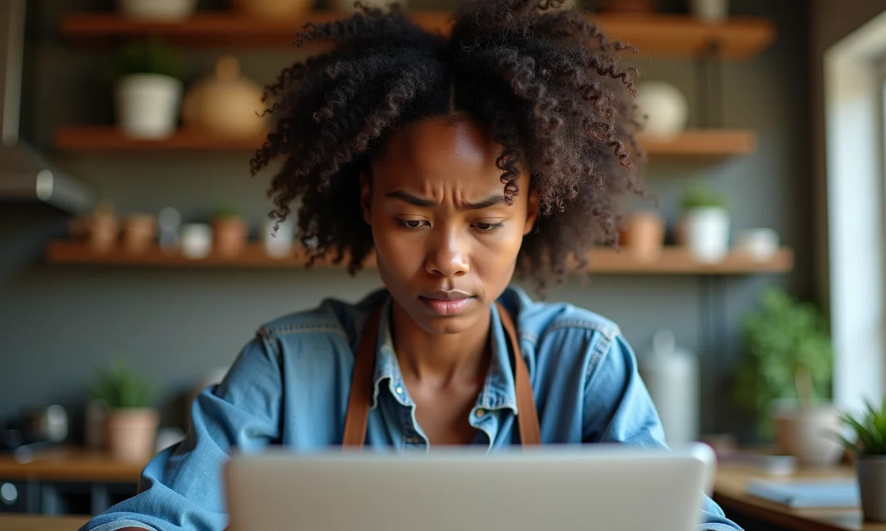 Pesquisando preços da concorrência para artesanato online.