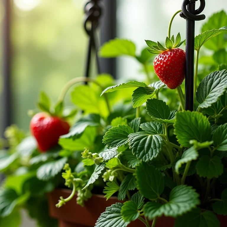 Plantas ideais para horta vertical.