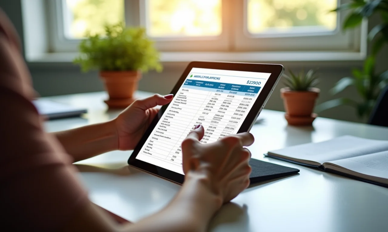 Registrando entradas e saídas no fluxo de caixa MEI em planilha digital.