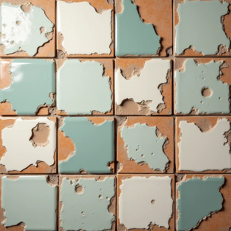 Revestimentos inadequados em uma cozinha