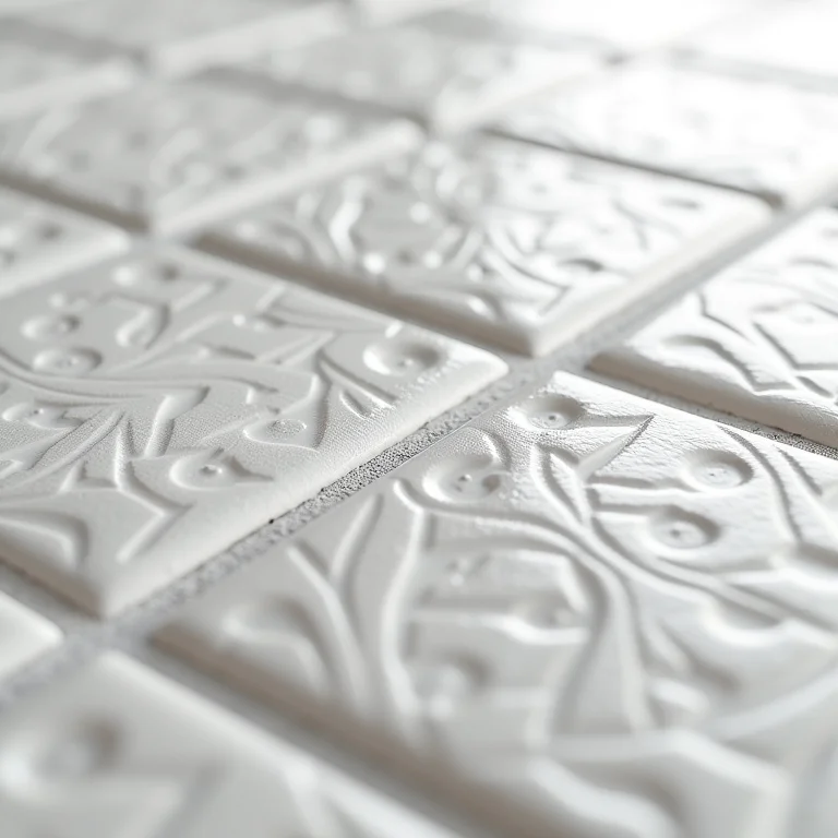 Textura marcante em porcelanato texturizado