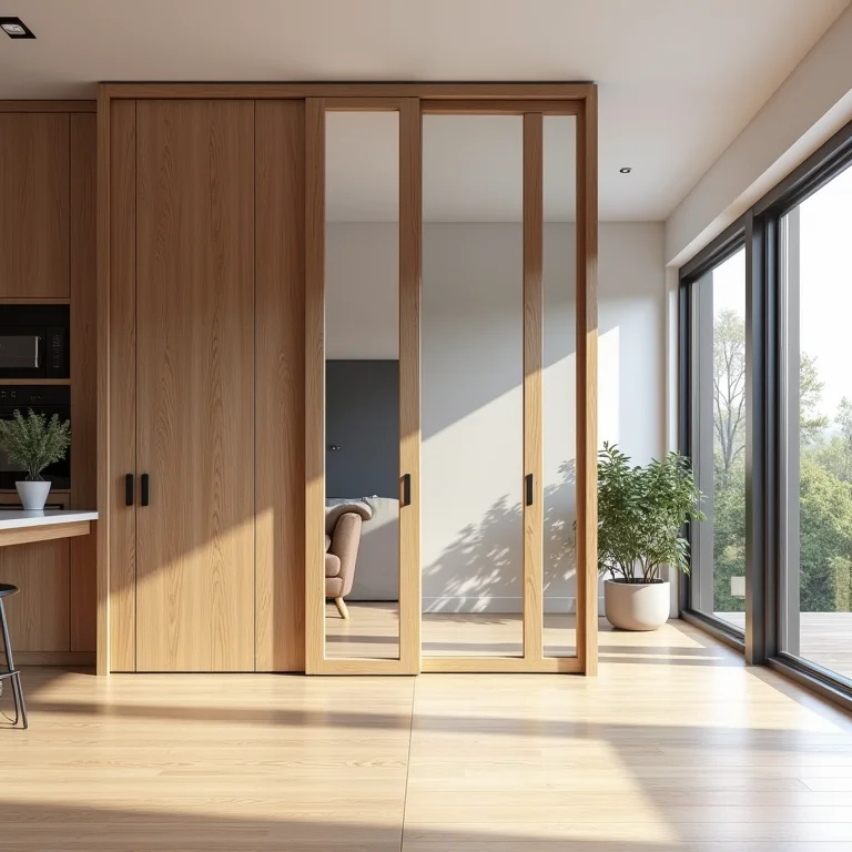 Tipos de portas de correr para cozinha planejada