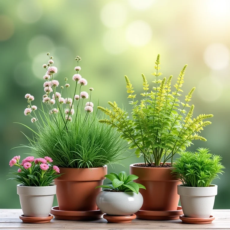 Vasos e cachepots decorativos para horta vertical