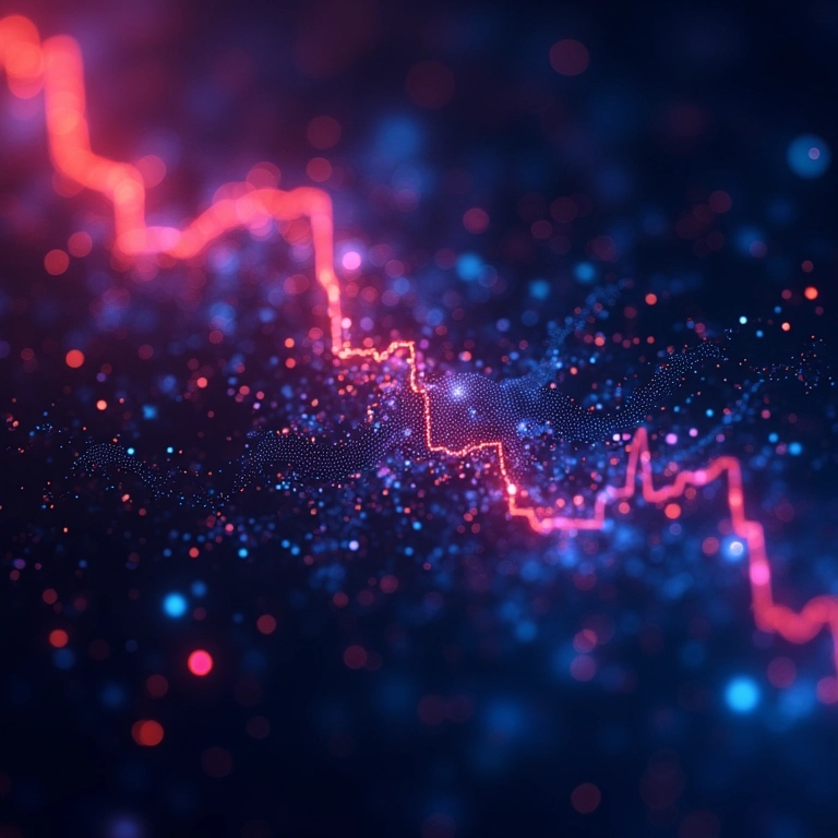 Visualização de um contrato inteligente em execução automática.