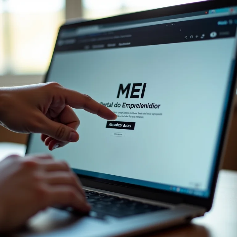 Atualizando dados no Portal do Empreendedor MEI