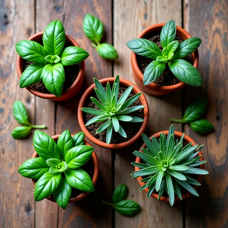 Benefícios de cultivar ervas em vasos