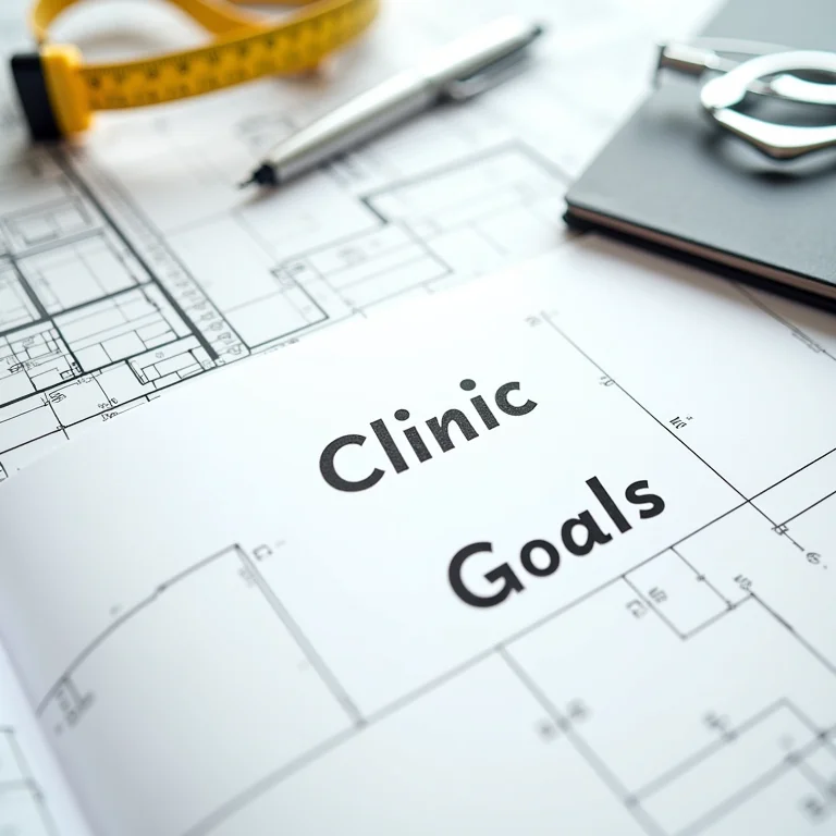 Definindo objetivos para a reforma de clínica veterinária.