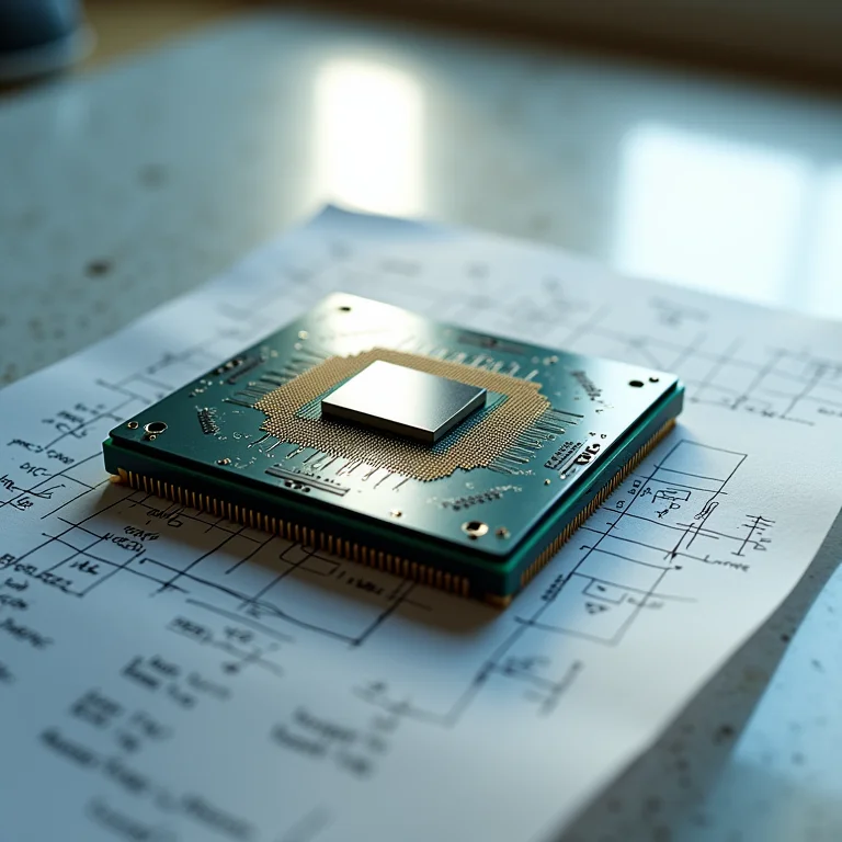 Desafios da computação quântica representados visualmente.