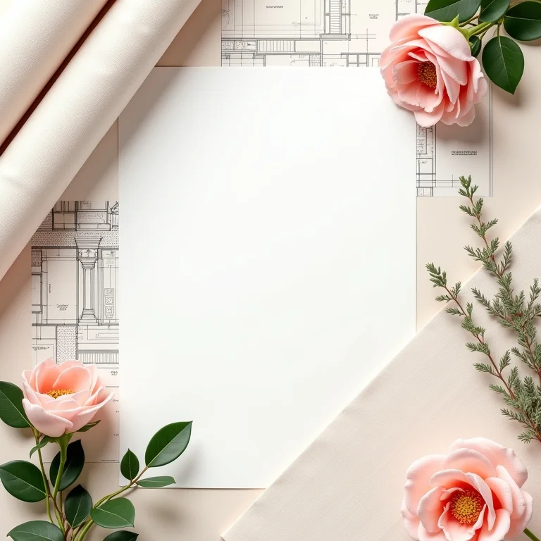 Detalhes de planejamento para um estande de feira encantador.