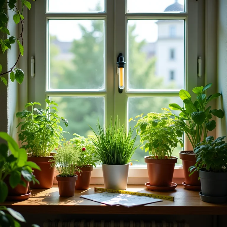 Diferentes locais ideais para montar uma horta em apartamento