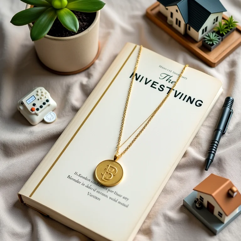 Diversas opções de investimento representadas em um still life elegante.