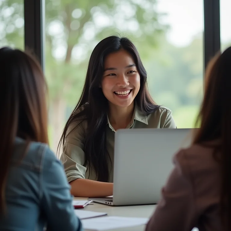 Equipe colaborando em escritório, representando a importância do compliance.