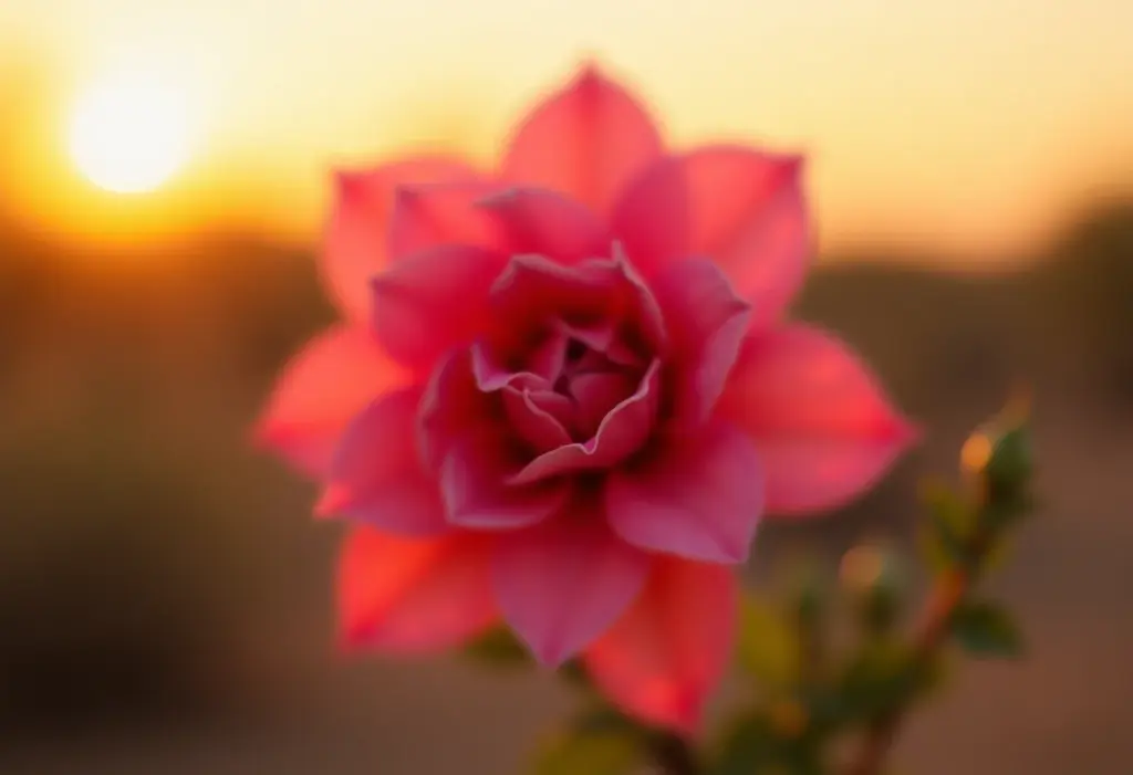 Flor do Deserto: O guia completo para ter florações incríveis Flor do deserto florescendo em cores vibrantes