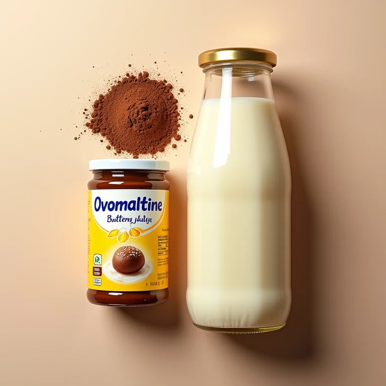 Ingredientes do brigadeiro tradicional com Ovomaltine