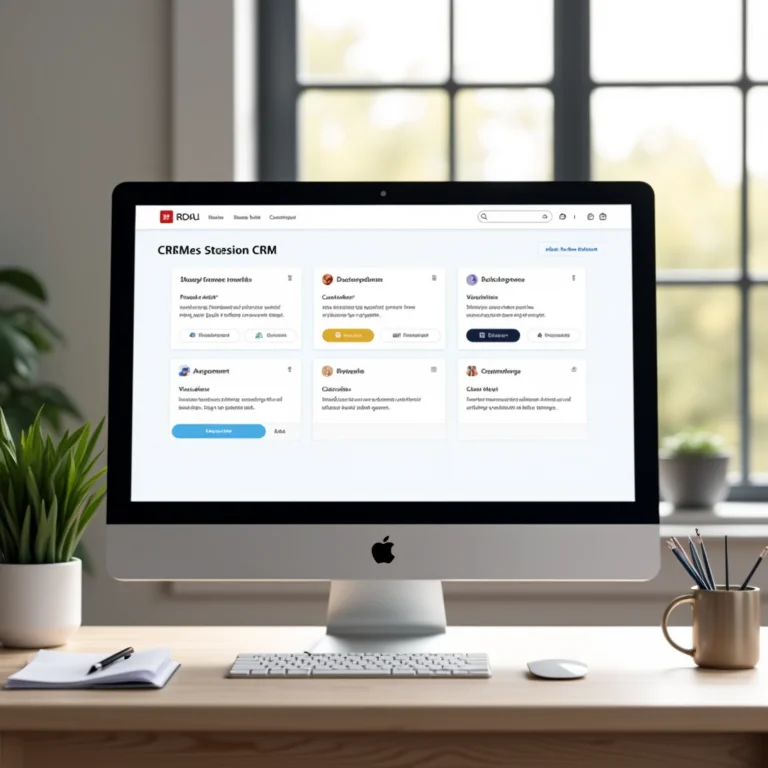 Interface do RD Station CRM