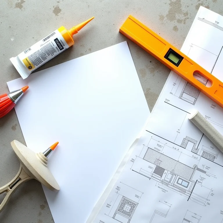 Materiais e ferramentas para reforma funcional de fachada