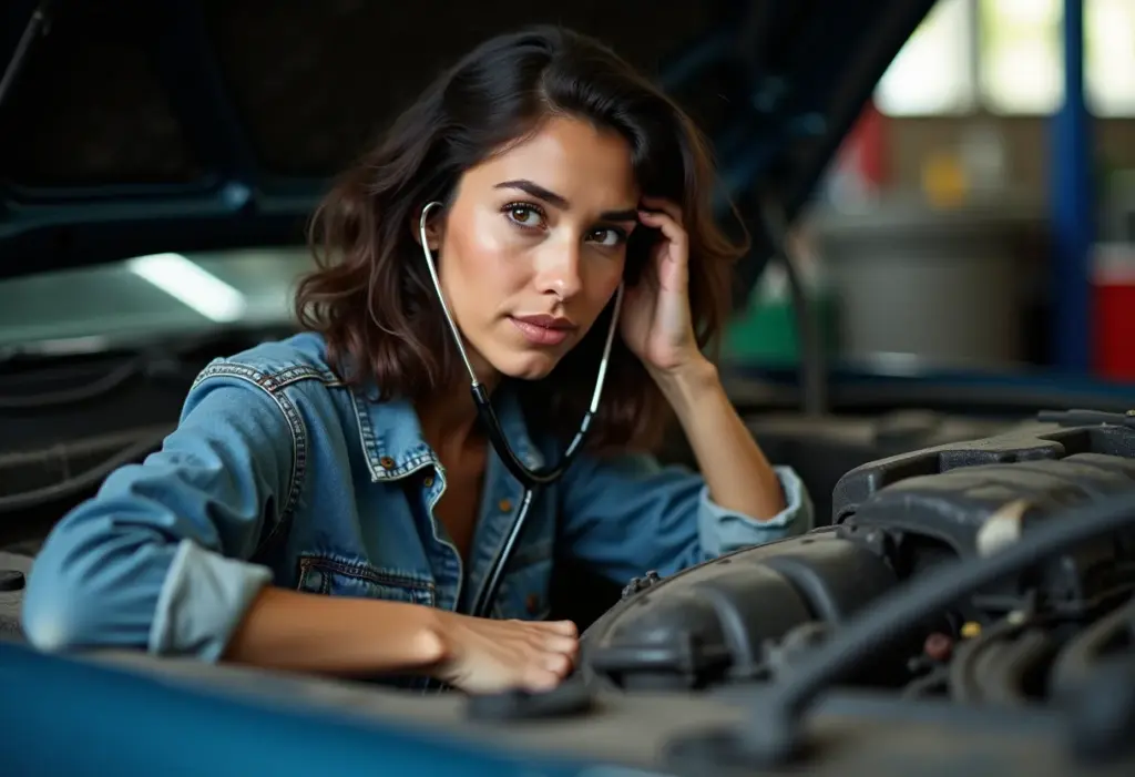 Motor batendo pino? Descubra a causa e como resolver AGORA Mecânica automotiva brasileira diagnosticando motor de carro
