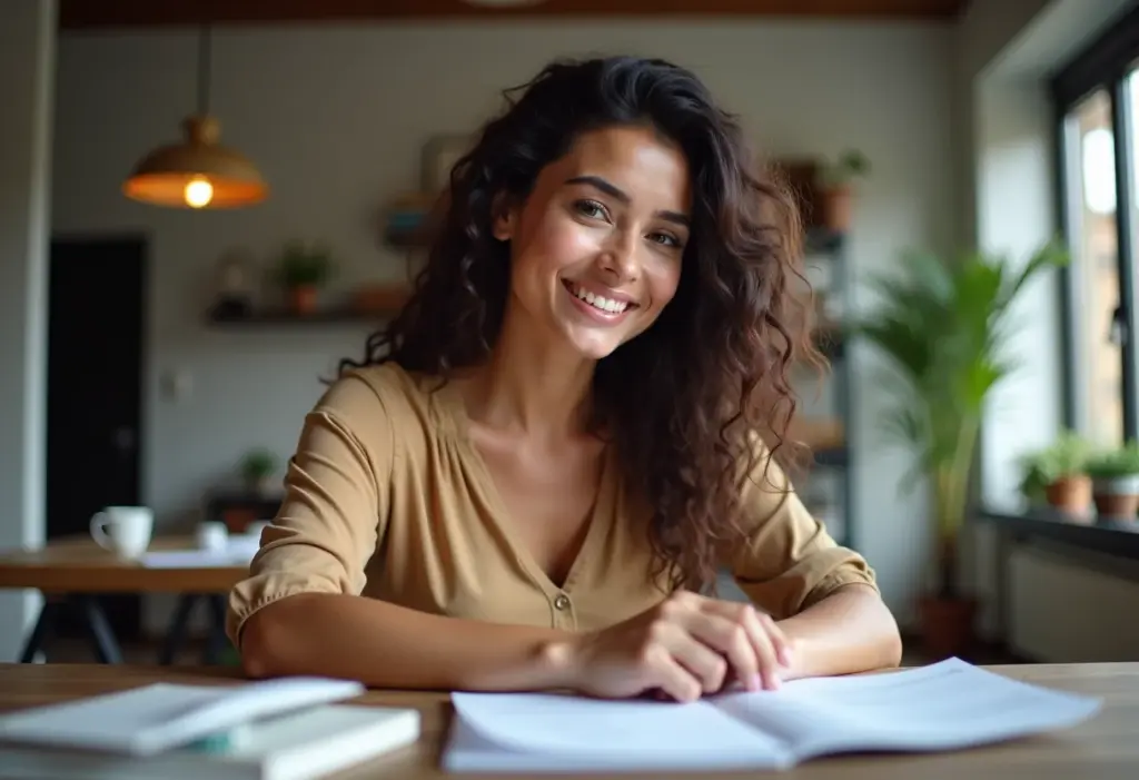 MEI e Nota Fiscal de Remessa para Demonstração: Guia Completo 2024 MEI organizando notas fiscais em escritório moderno