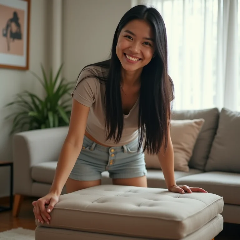 Móveis multifuncionais para otimizar espaço em sala pequena