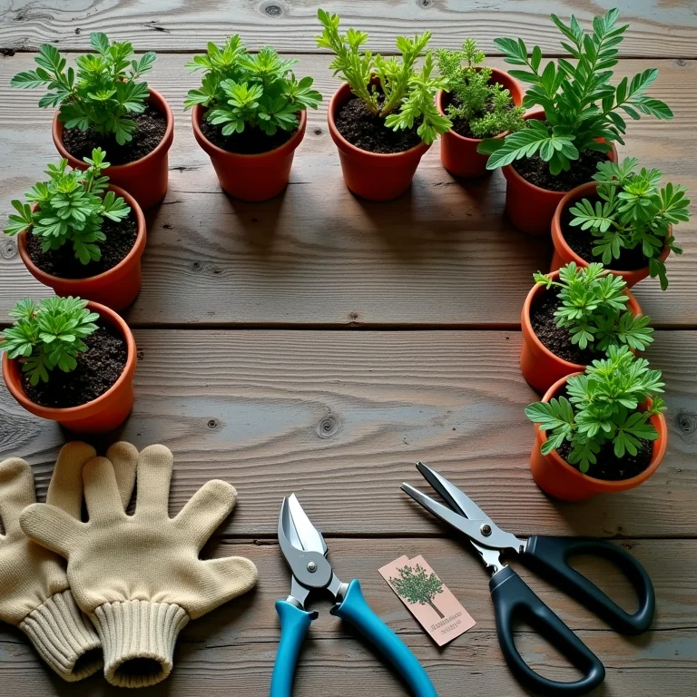 Mudas de plantas para cerca viva em vasos