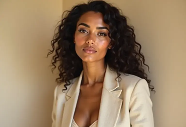 Mulher brasileira confiante representando arquétipos de marca